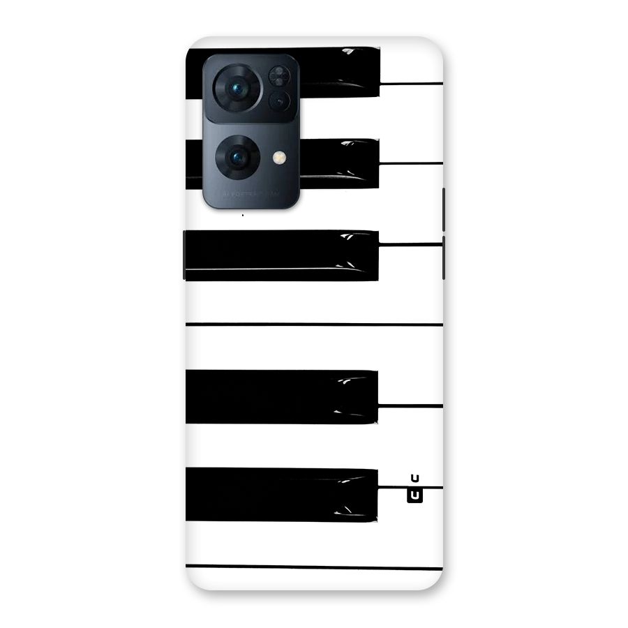 Paino Keys Printed Classy Back Case for Oppo Reno7 Pro 5G