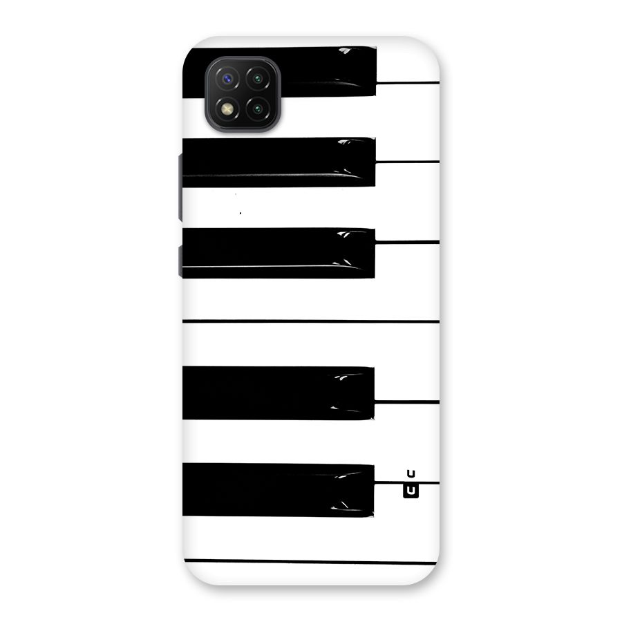 Paino Keys Printed Classy Back Case for Poco C3