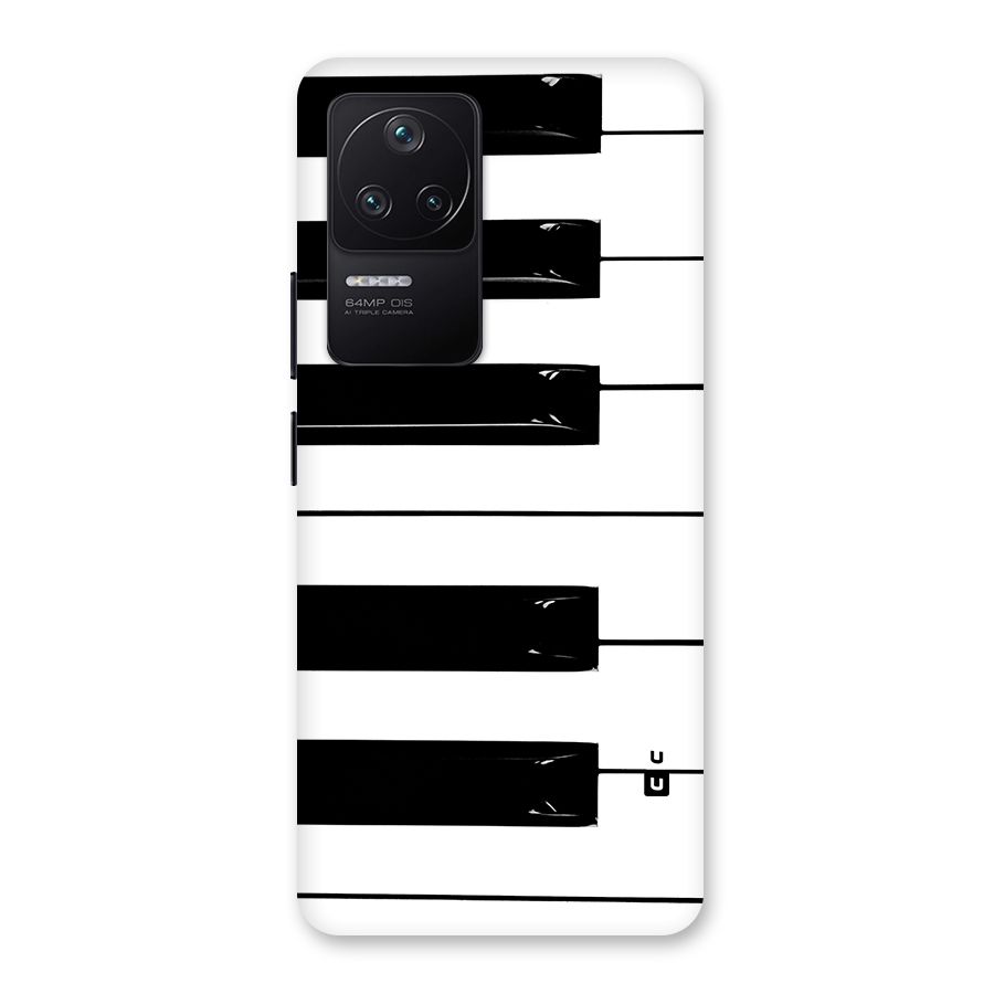 Paino Keys Printed Classy Back Case for Poco F4 5G
