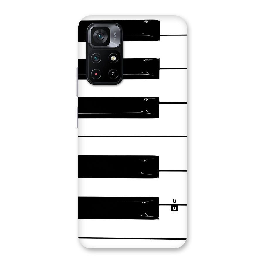 Paino Keys Printed Classy Back Case for Poco M4 Pro 5G