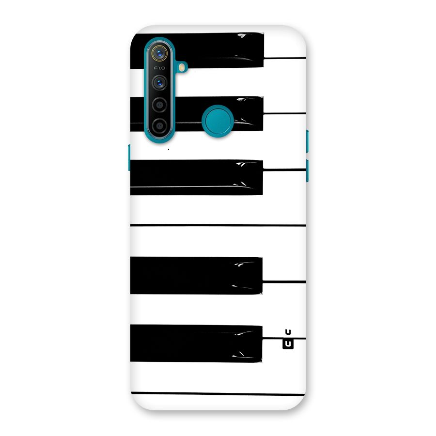 Paino Keys Printed Classy Back Case for Realme 5i