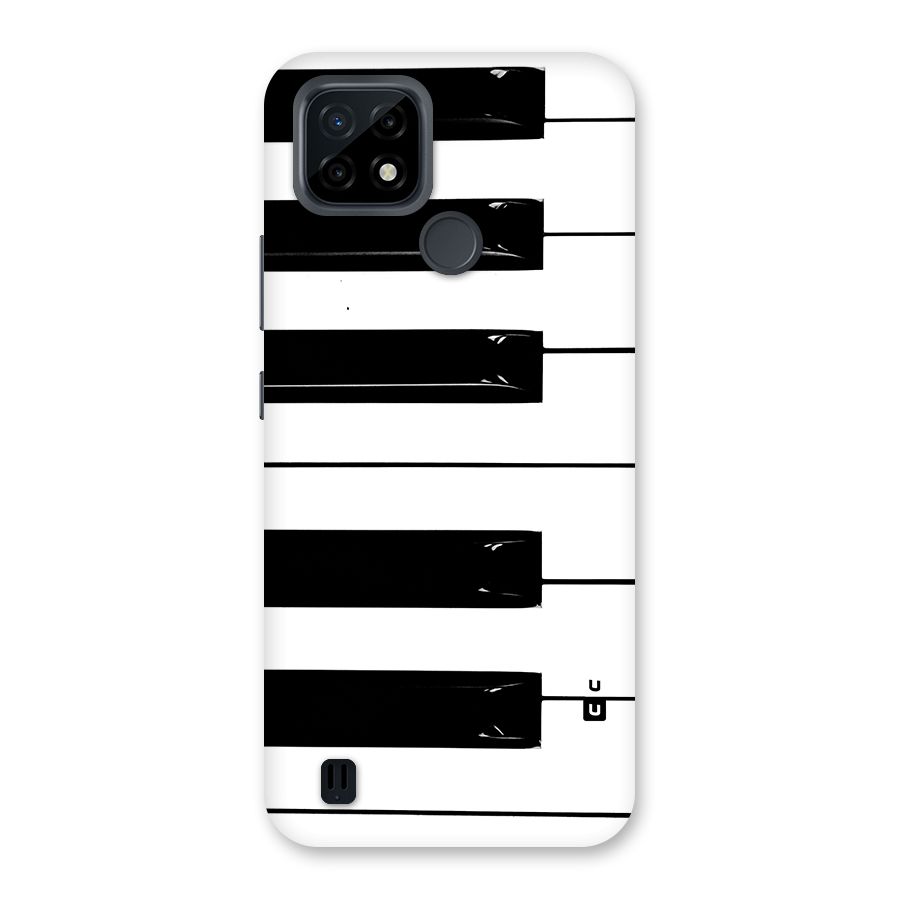 Paino Keys Printed Classy Back Case for Realme C21