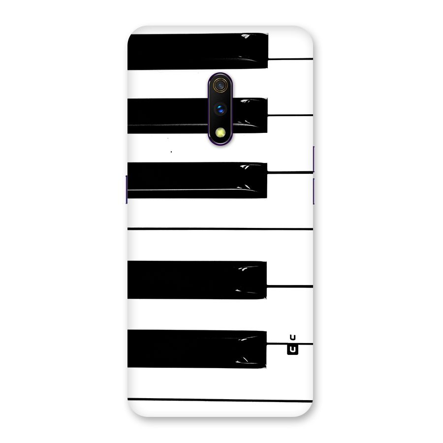 Paino Keys Printed Classy Back Case for Realme X