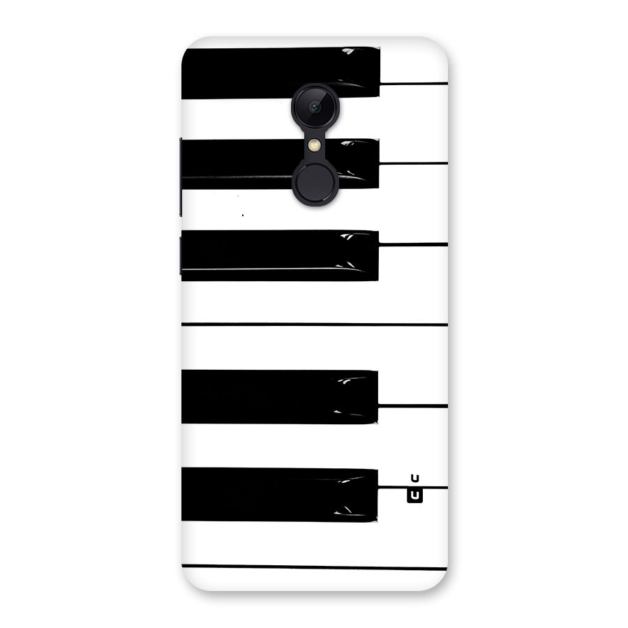 Paino Keys Printed Classy Back Case for Redmi 5