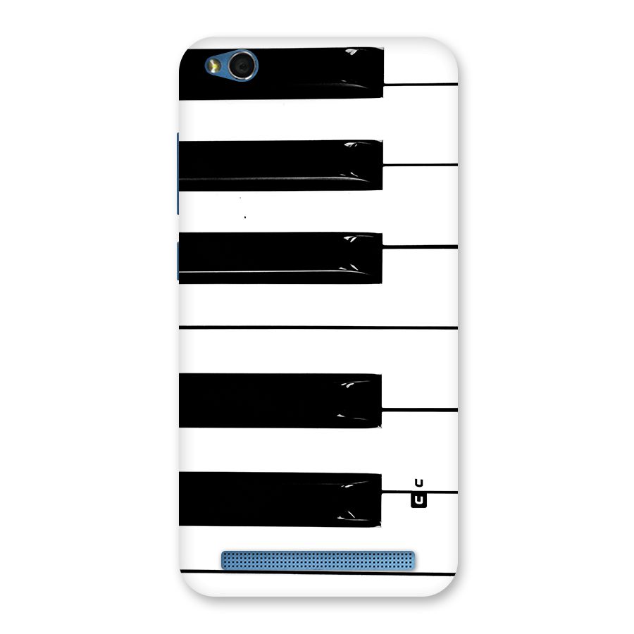 Paino Keys Printed Classy Back Case for Redmi 5A