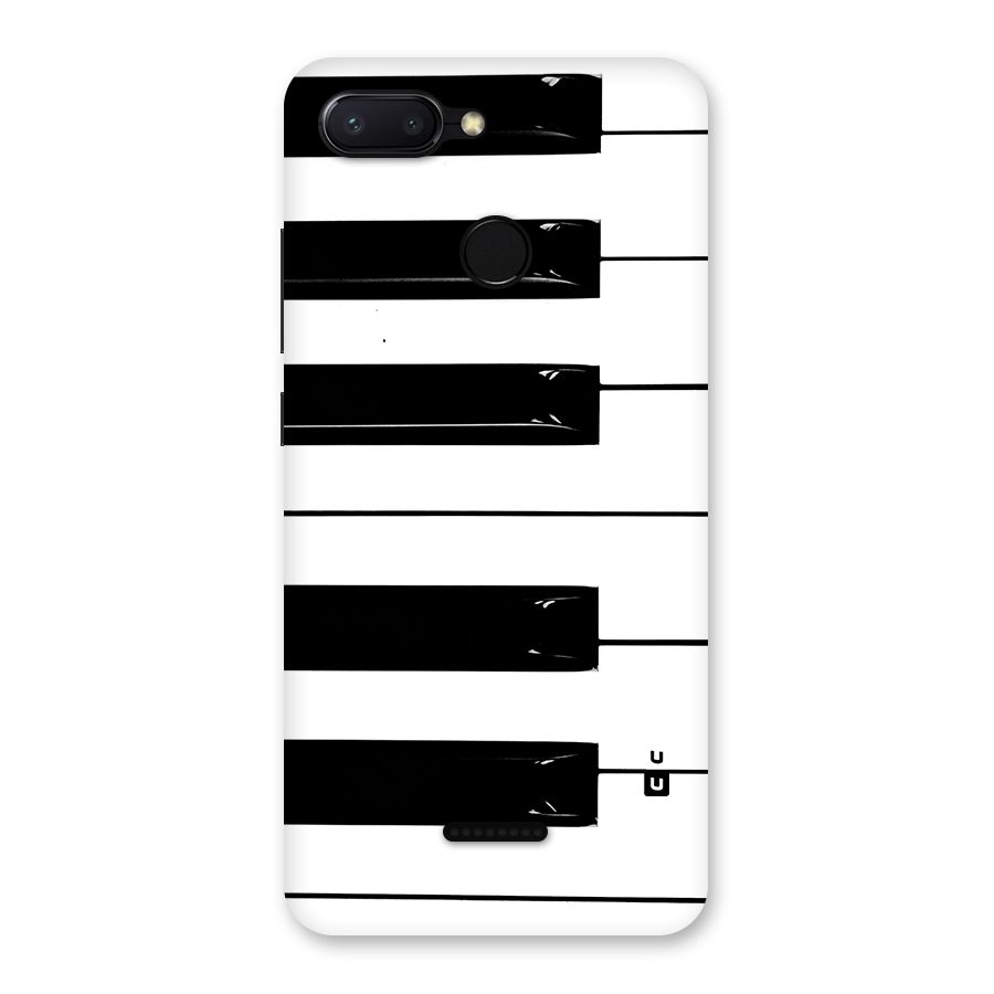 Paino Keys Printed Classy Back Case for Redmi 6