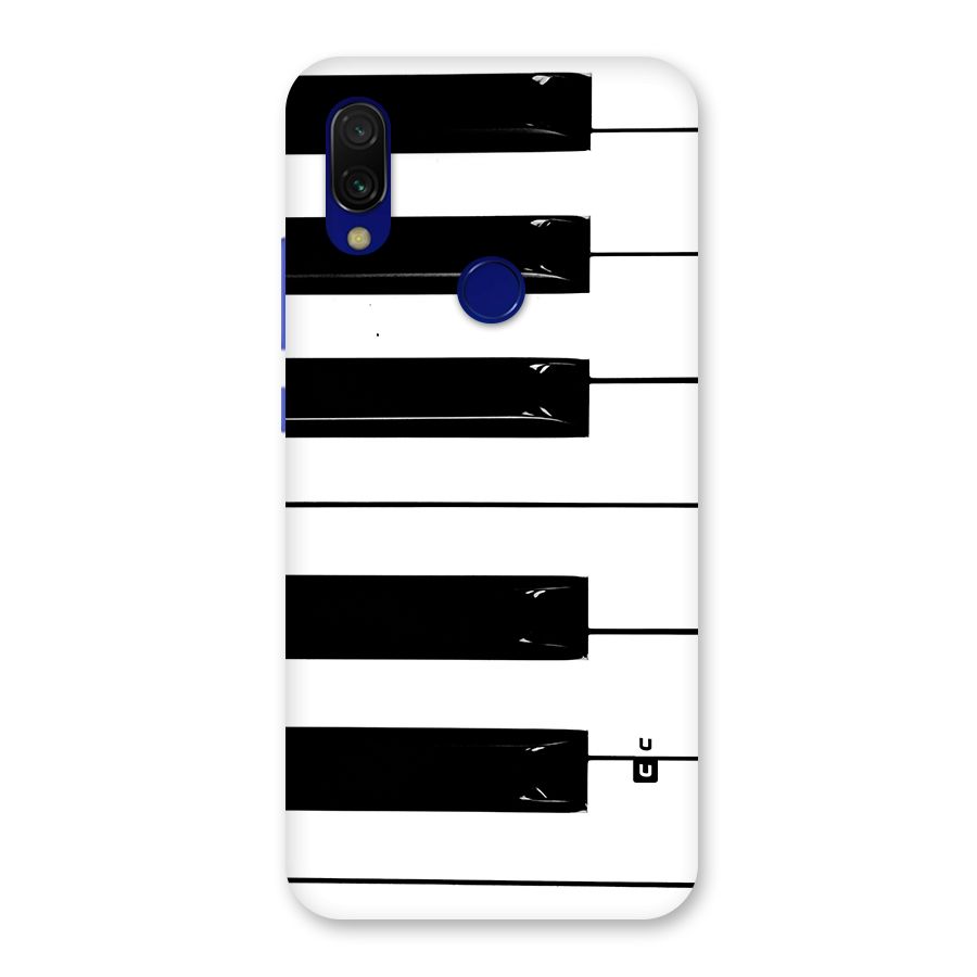 Paino Keys Printed Classy Back Case for Redmi 7