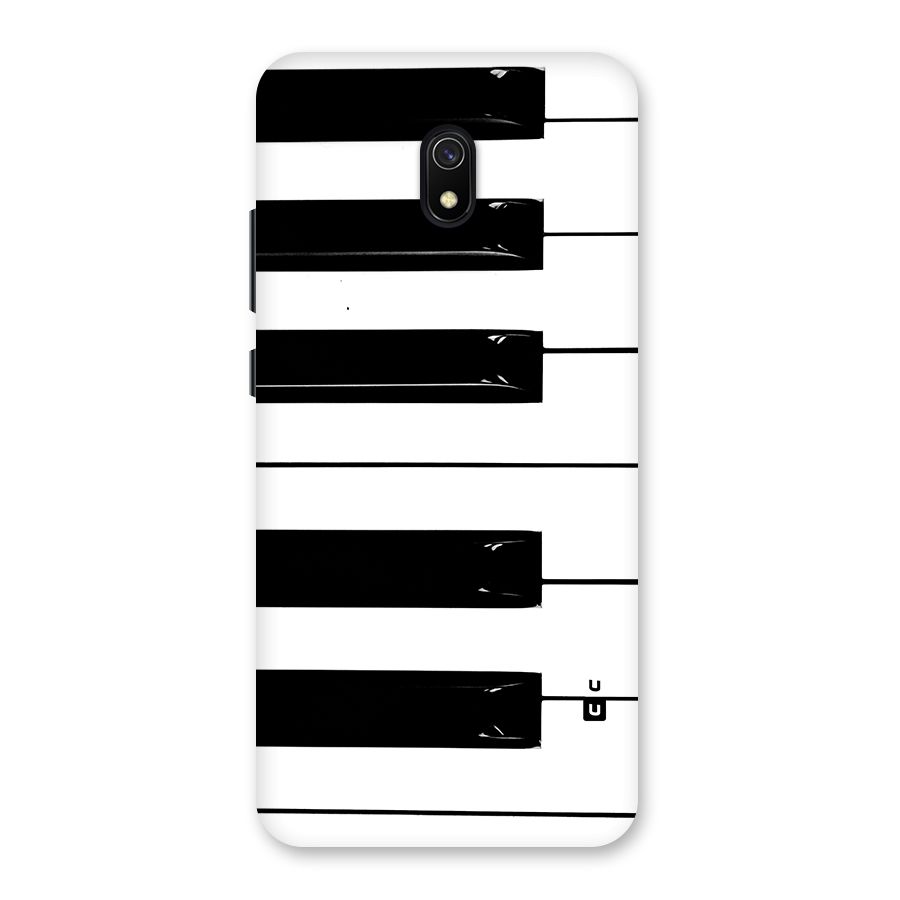 Paino Keys Printed Classy Back Case for Redmi 8A