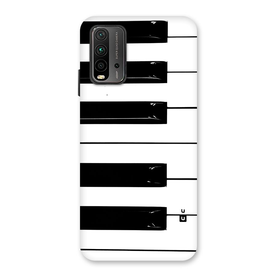 Paino Keys Printed Classy Back Case for Redmi 9 Power
