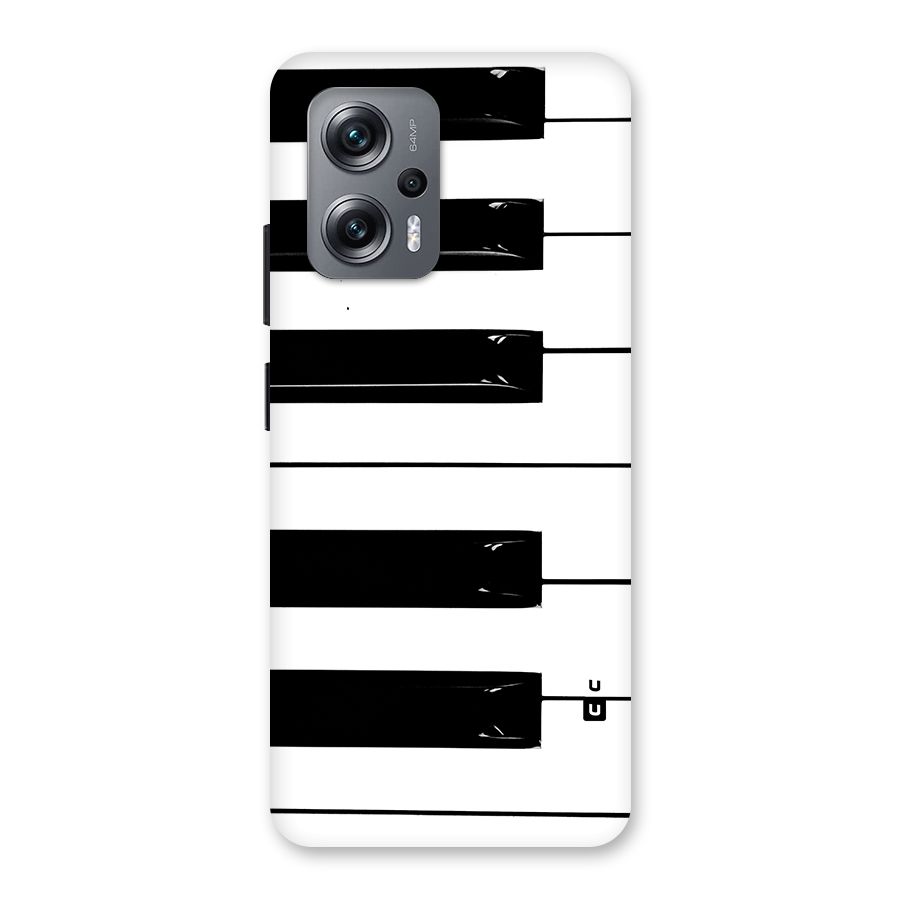 Paino Keys Printed Classy Back Case for Redmi K50i