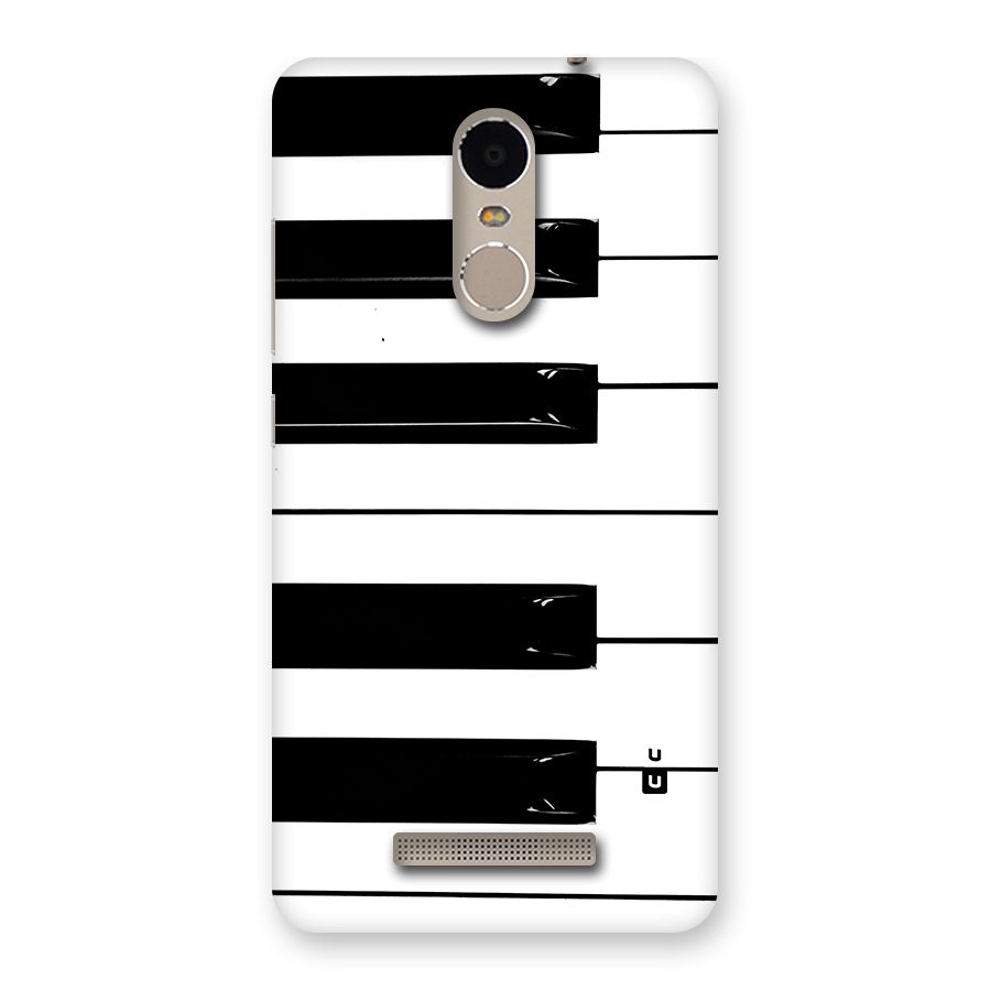 Paino Keys Printed Classy Back Case for Redmi Note 3