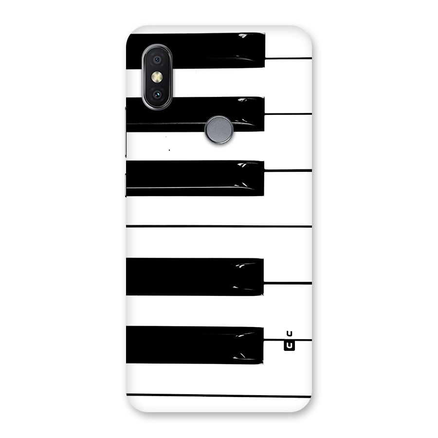 Paino Keys Printed Classy Back Case for Redmi Y2