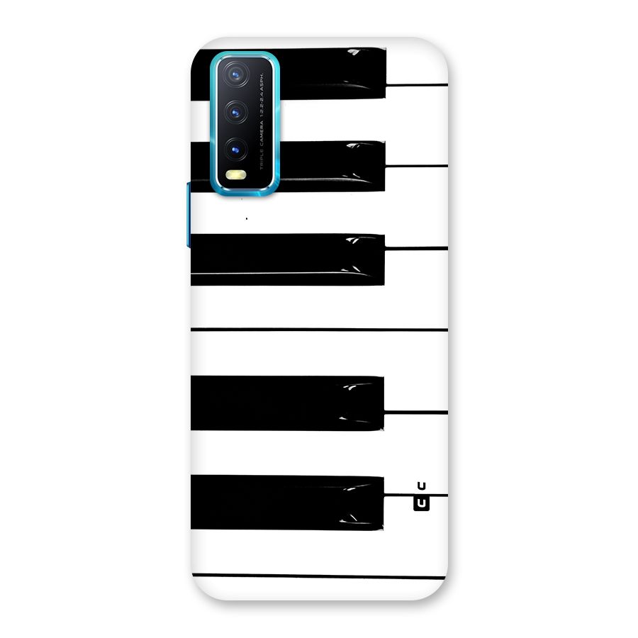 Paino Keys Printed Classy Back Case for Vivo Y20