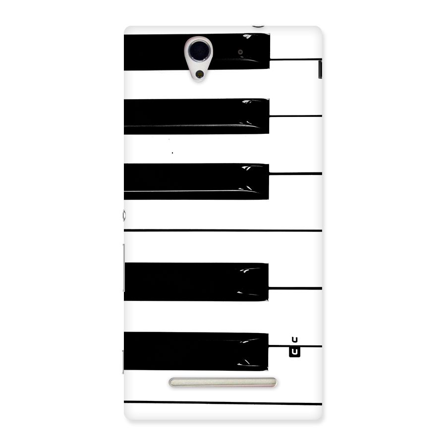 Paino Keys Printed Classy Back Case for Xperia C3