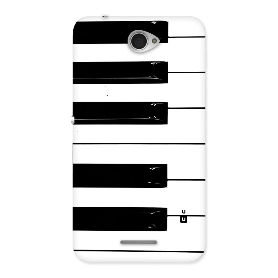 Paino Keys Printed Classy Back Case for Xperia E4