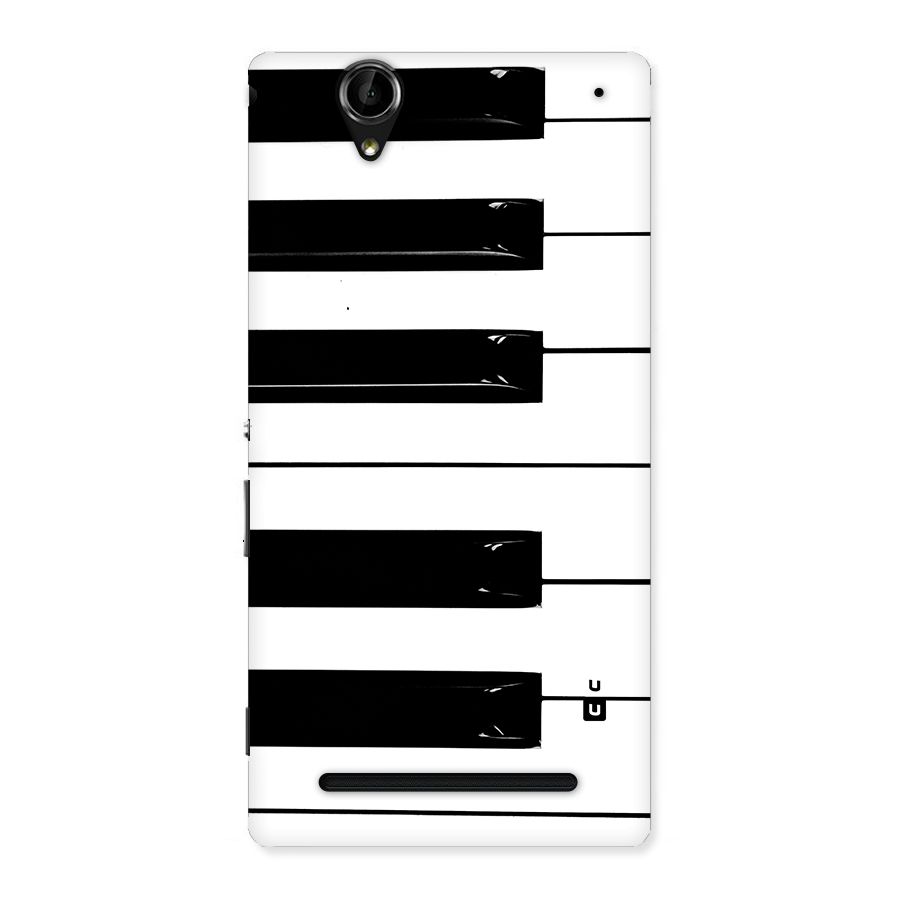 Paino Keys Printed Classy Back Case for Xperia T2