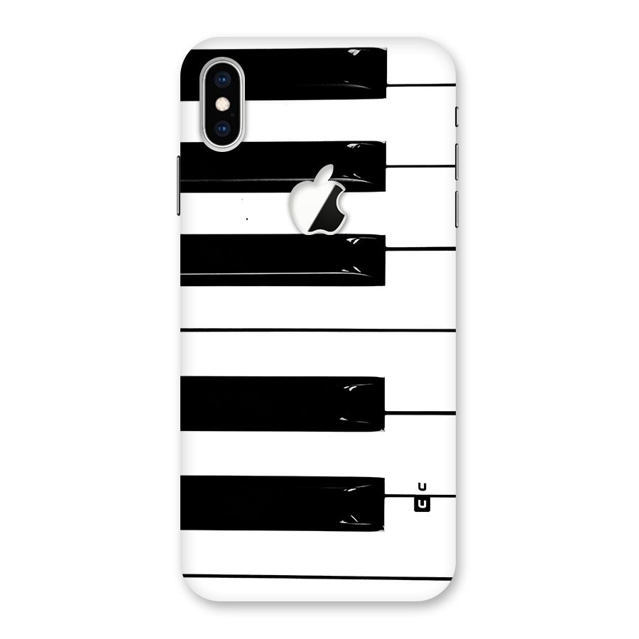 Paino Keys Printed Classy Back Case for iPhone XS Max Apple Cut