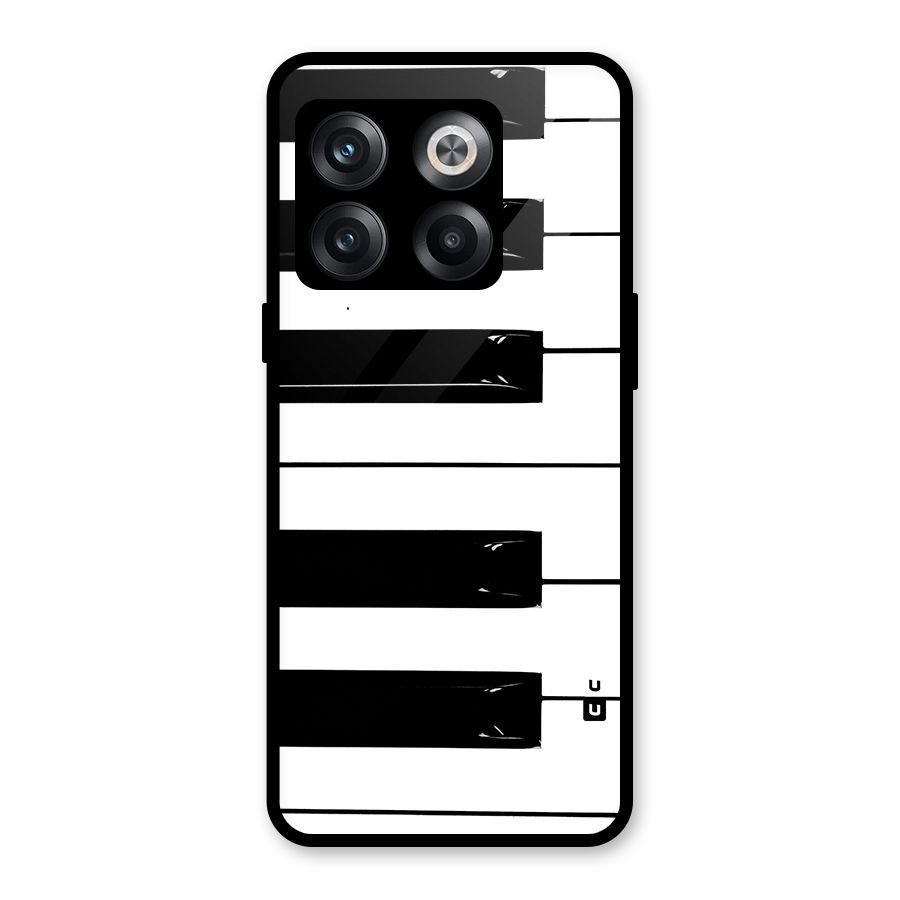 Paino Keys Printed Classy Glass Back Case for OnePlus 10T