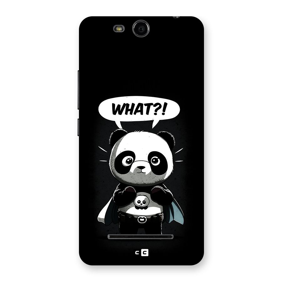 Panda What Confused Back Case for Canvas Juice 3 Q392