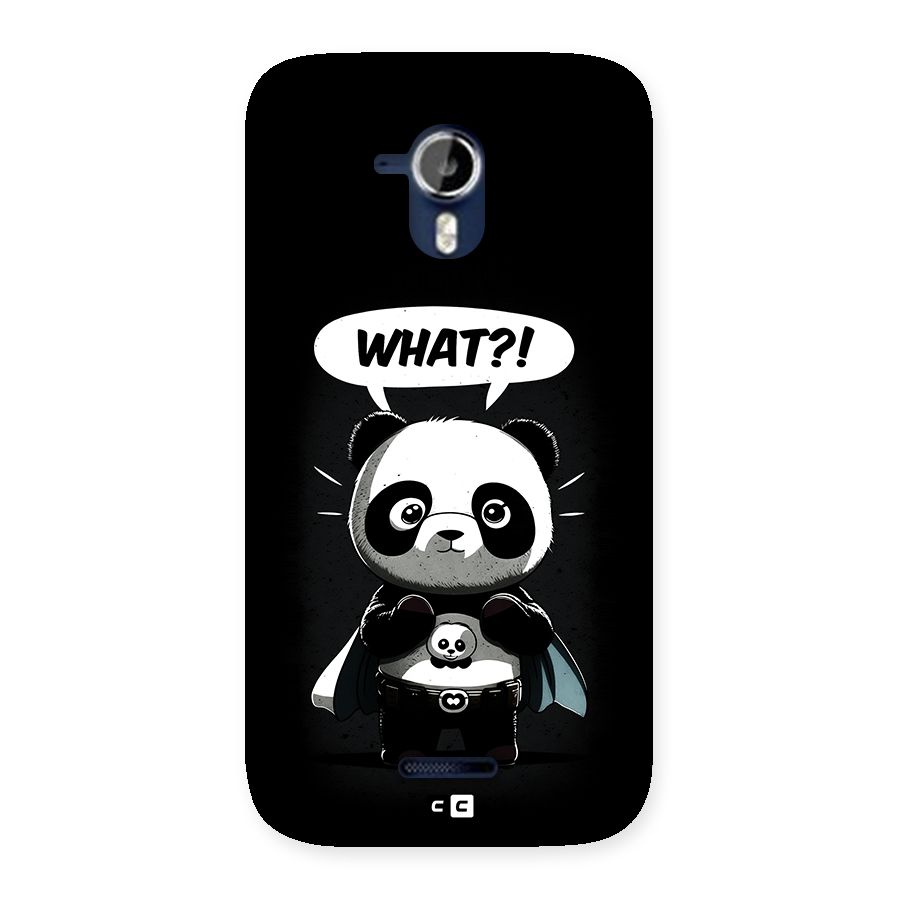 Panda What Confused Back Case for Canvas Magnus A117