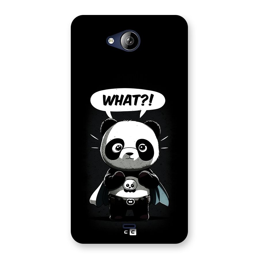 Panda What Confused Back Case for Canvas Play Q355