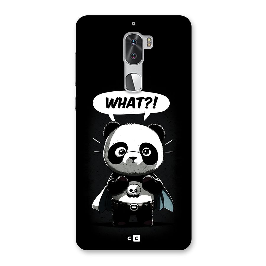 Panda What Confused Back Case for Coolpad Cool 1
