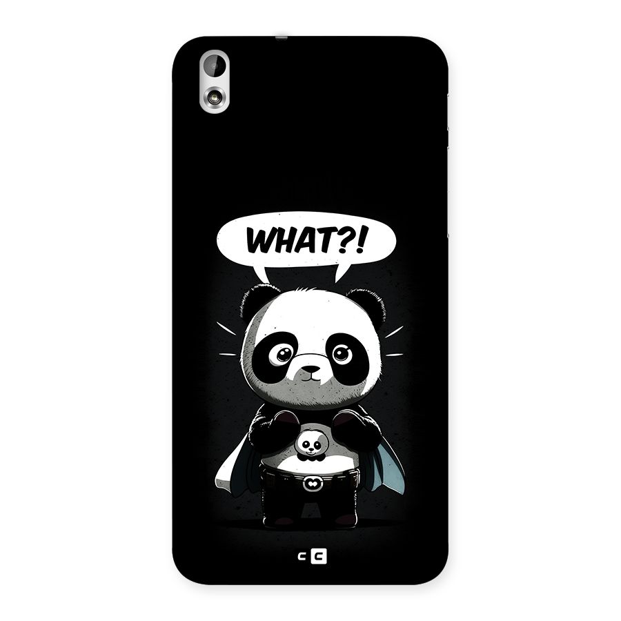 Panda What Confused Back Case for Desire 816g