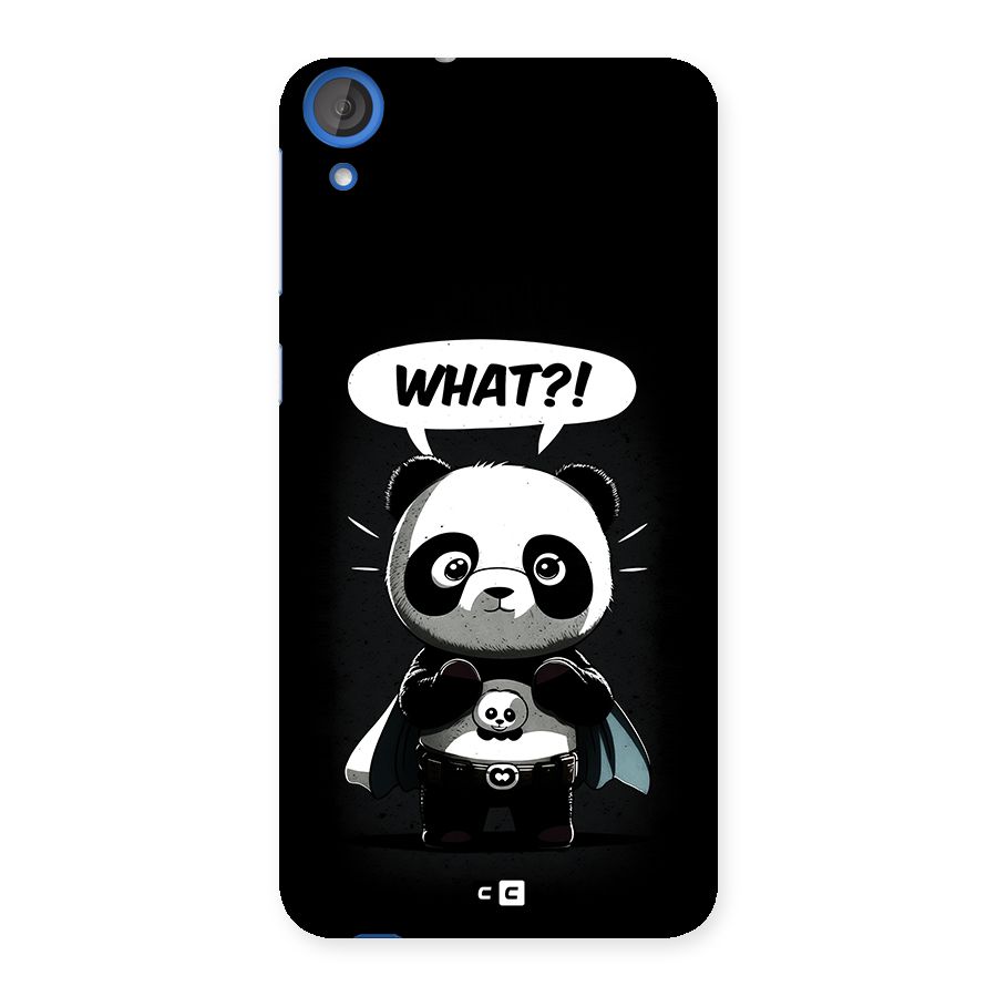Panda What Confused Back Case for Desire 820