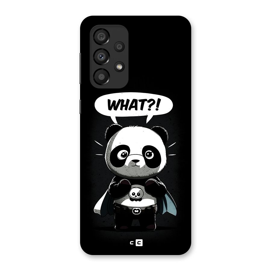 Panda What Confused Back Case for Galaxy A33 5G