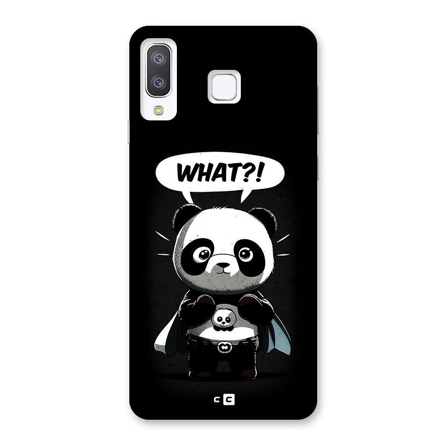 Panda What Confused Back Case for Galaxy A8 Star