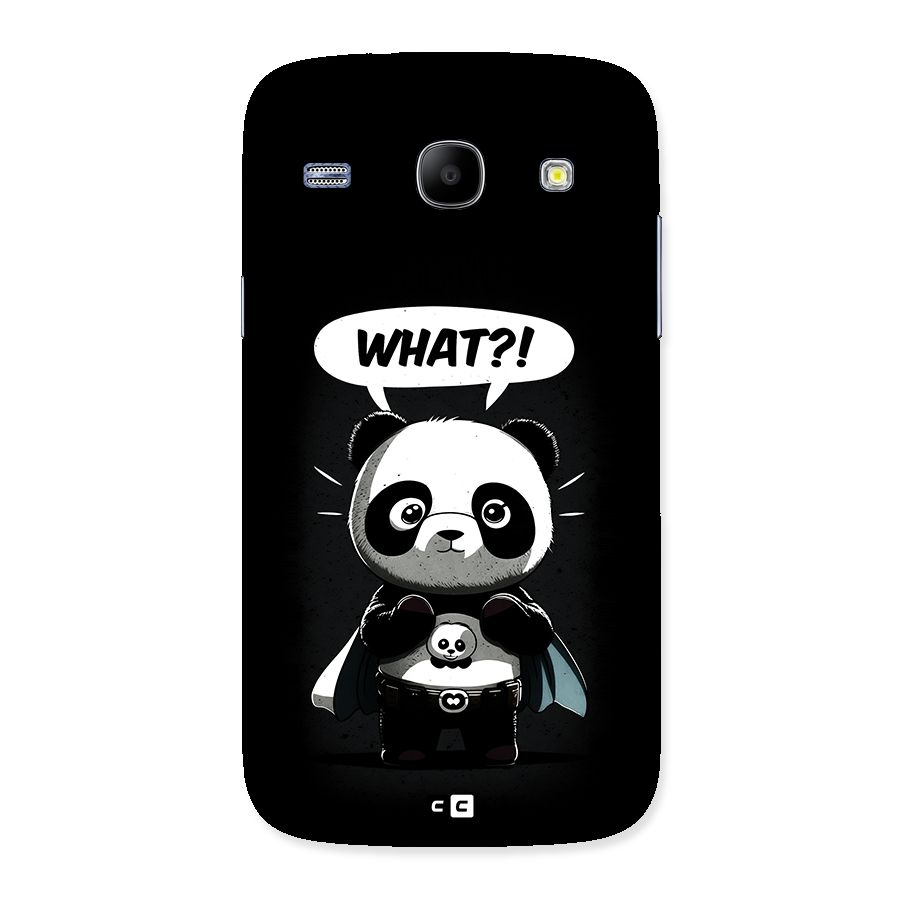 Panda What Confused Back Case for Galaxy Core