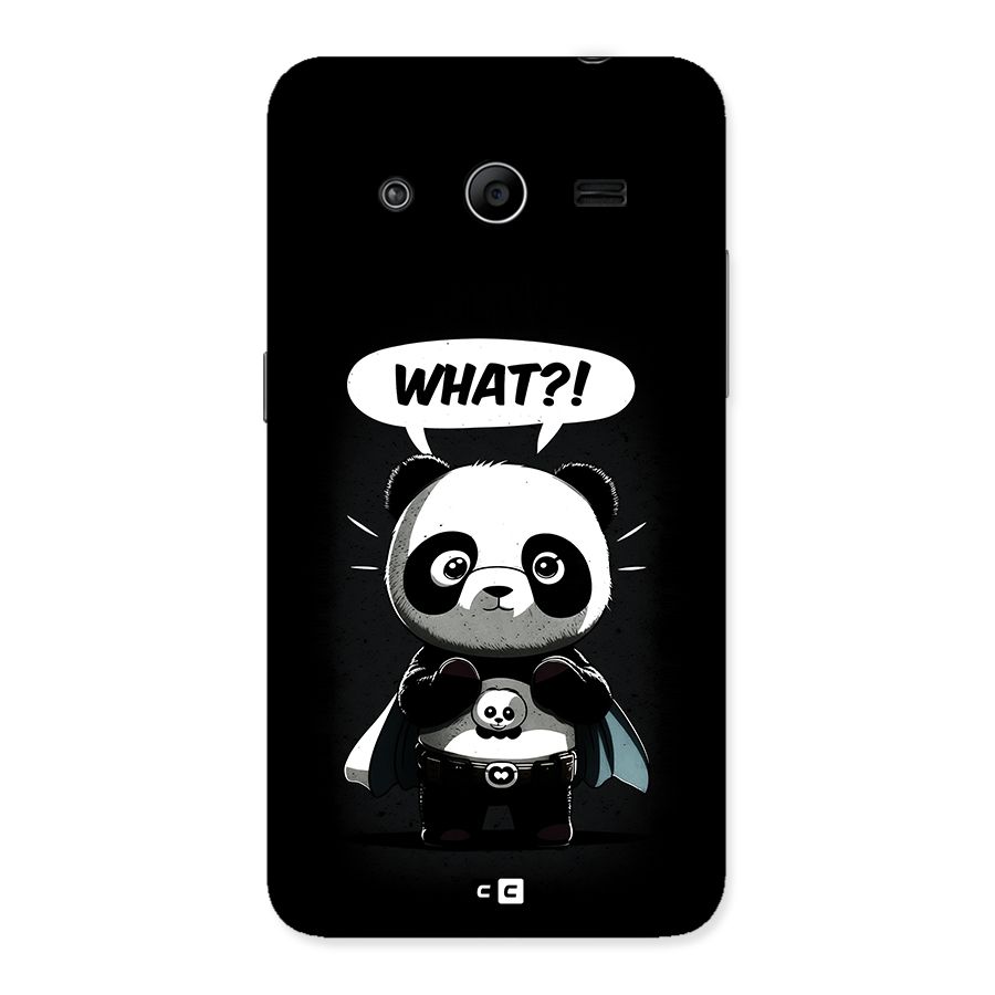 Panda What Confused Back Case for Galaxy Core 2