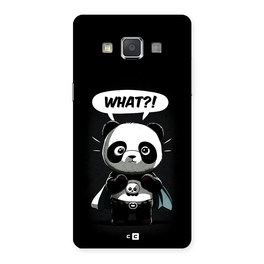 Panda What Confused Back Case for Galaxy Grand 3
