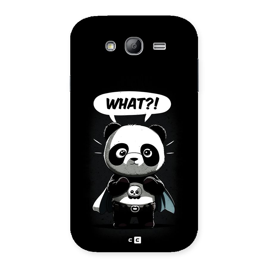 Panda What Confused Back Case for Galaxy Grand Neo Plus