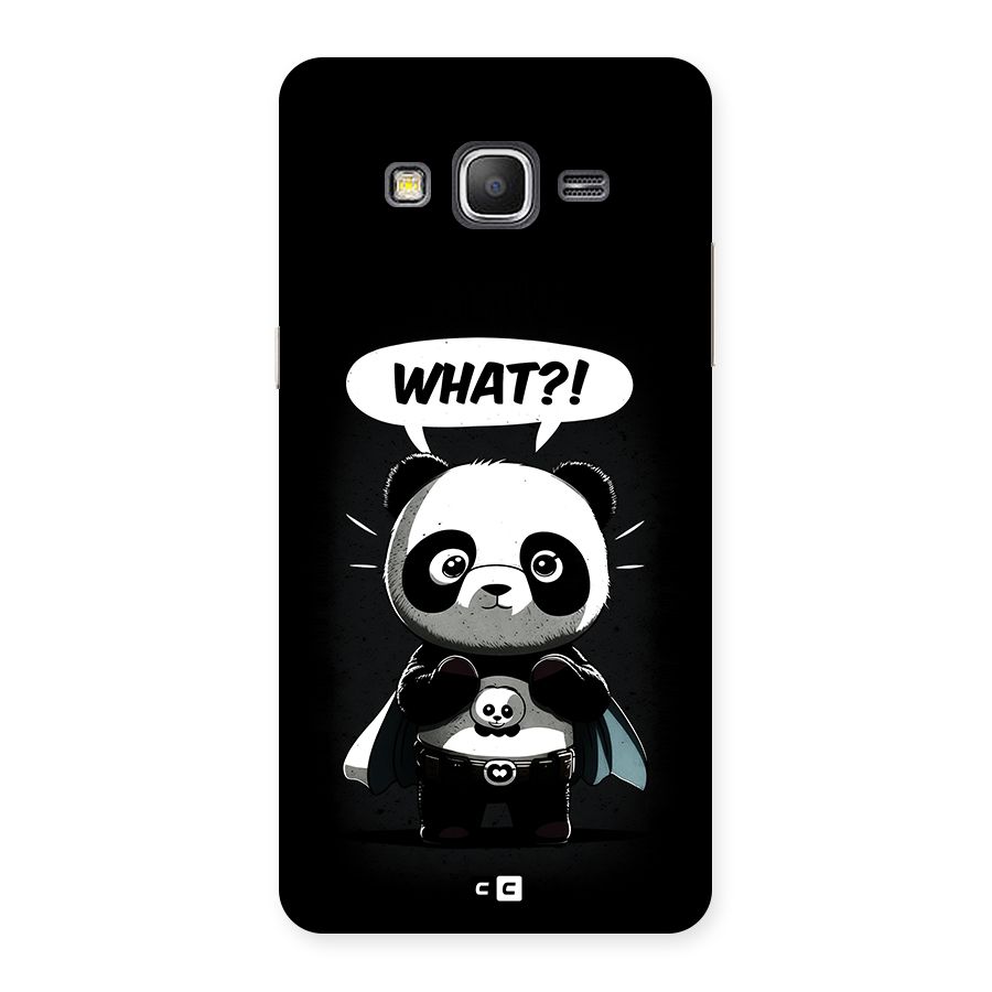 Panda What Confused Back Case for Galaxy Grand Prime