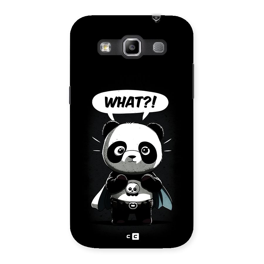 Panda What Confused Back Case for Galaxy Grand Quattro