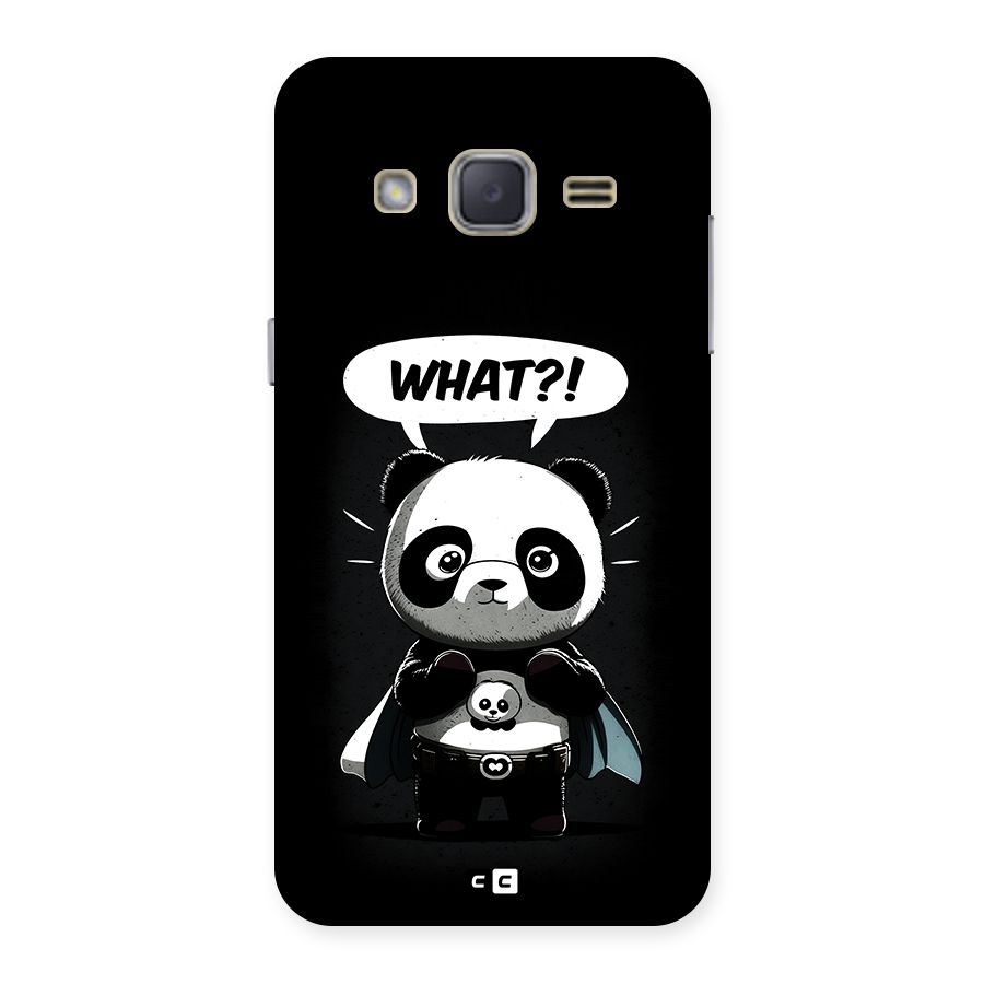 Panda What Confused Back Case for Galaxy J2