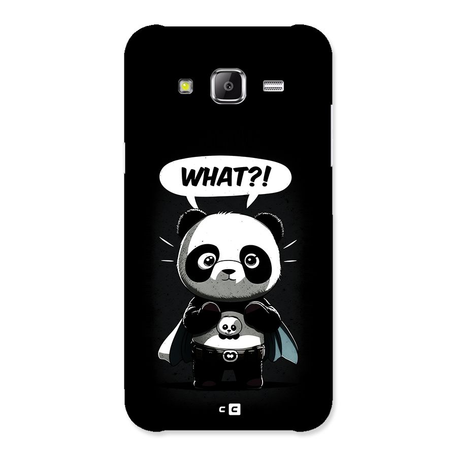 Panda What Confused Back Case for Galaxy J2 Prime