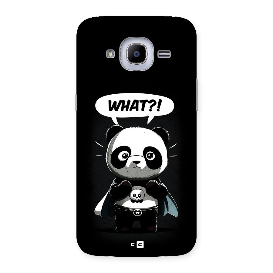 Panda What Confused Back Case for Galaxy J2 Pro