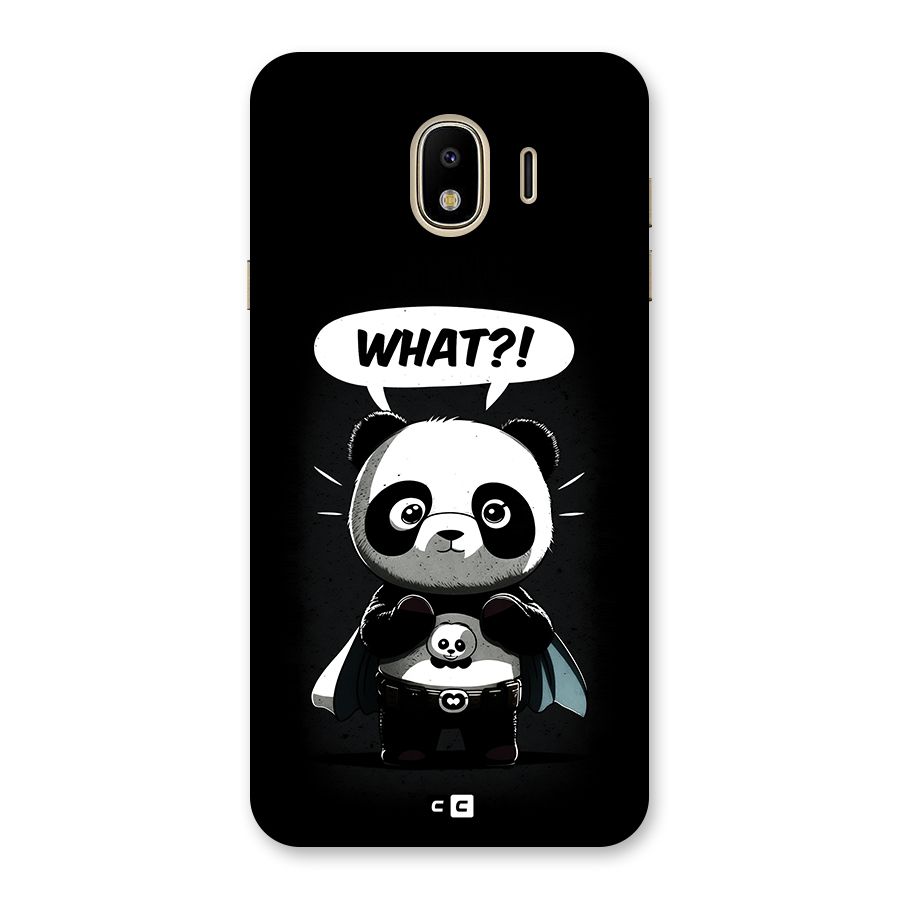 Panda What Confused Back Case for Galaxy J4