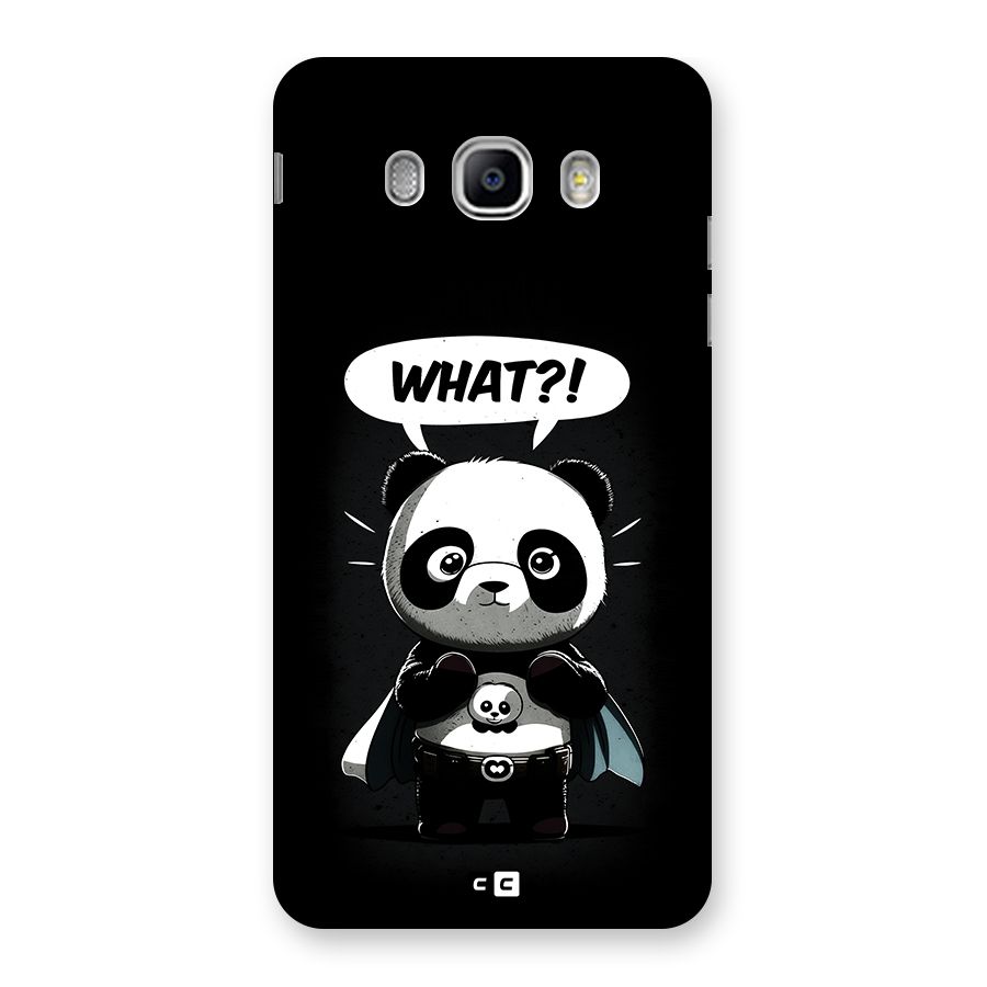 Panda What Confused Back Case for Galaxy J5 2016
