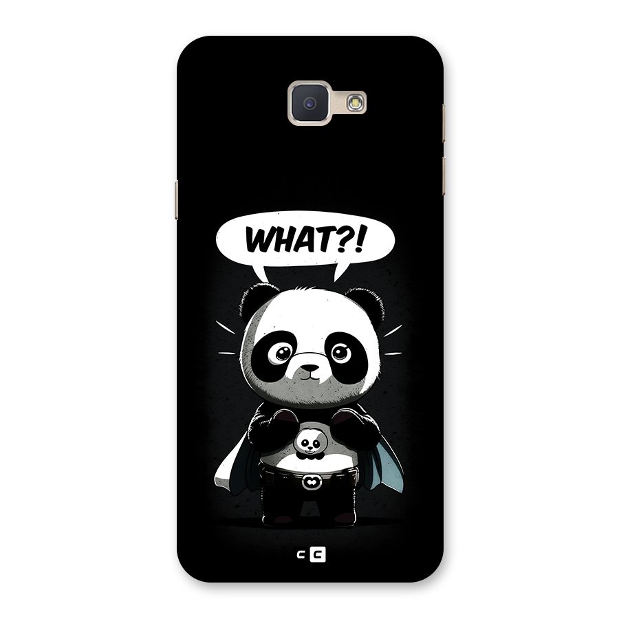 Panda What Confused Back Case for Galaxy J5 Prime