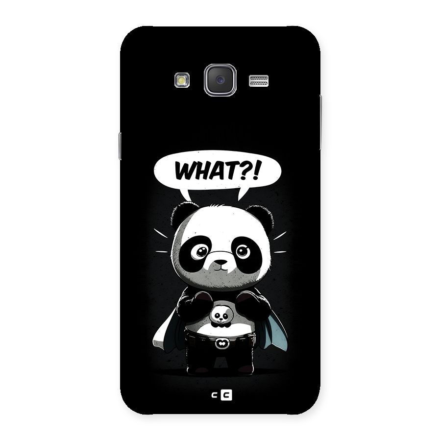 Panda What Confused Back Case for Galaxy J7