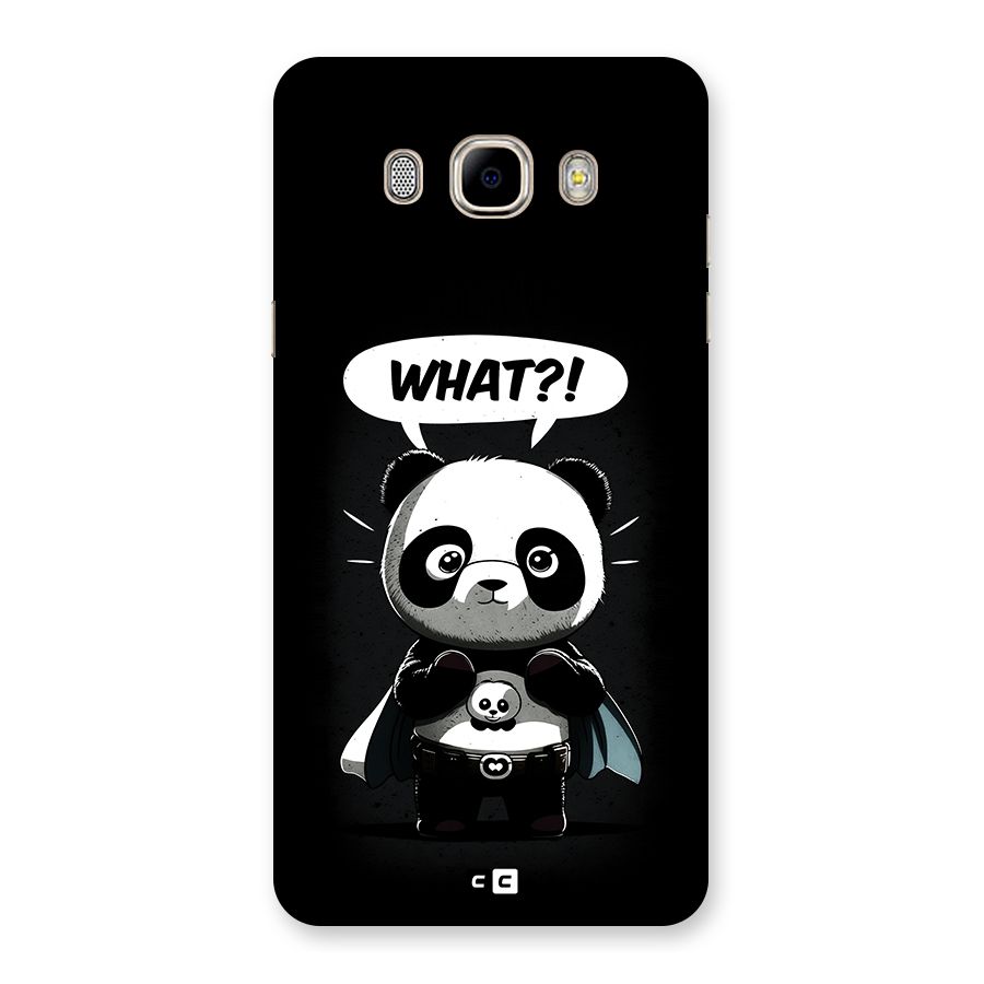 Panda What Confused Back Case for Galaxy J7 2016