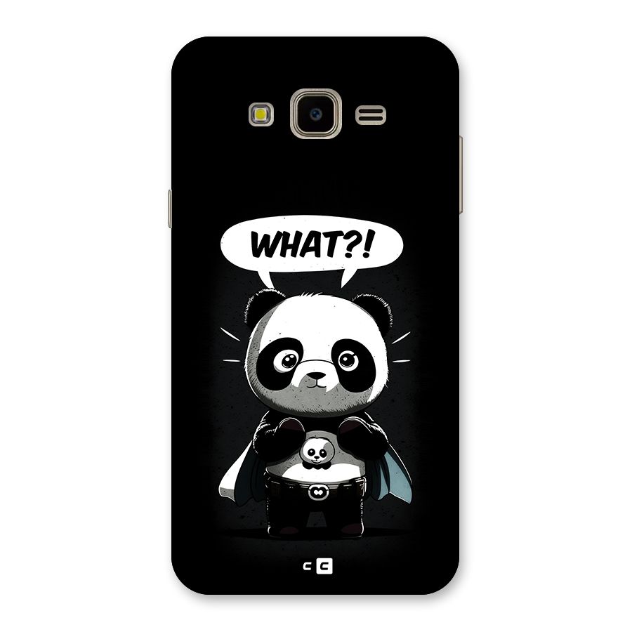 Panda What Confused Back Case for Galaxy J7 Nxt