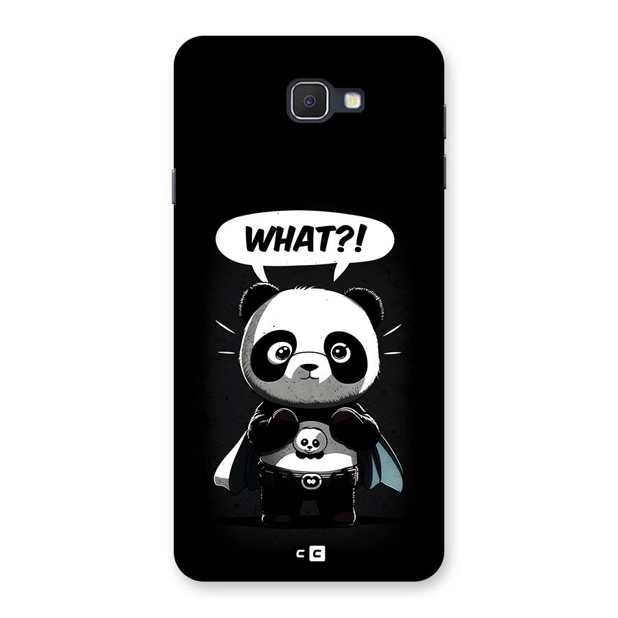 Panda What Confused Back Case for Galaxy J7 Prime