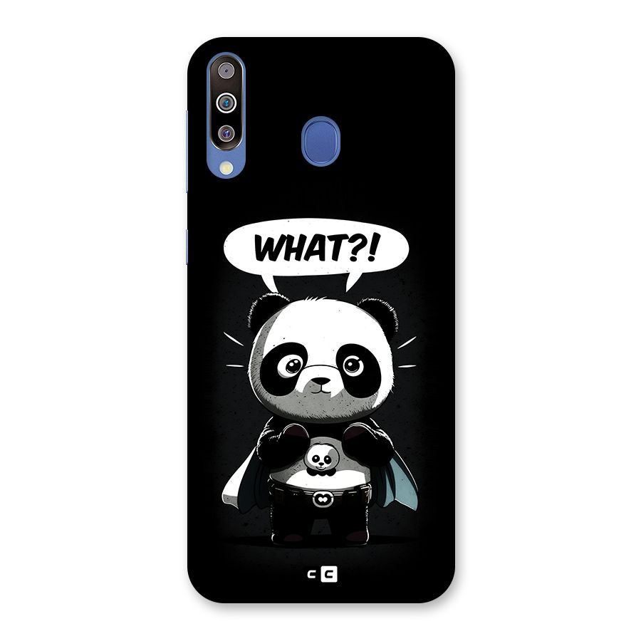Panda What Confused Back Case for Galaxy M30