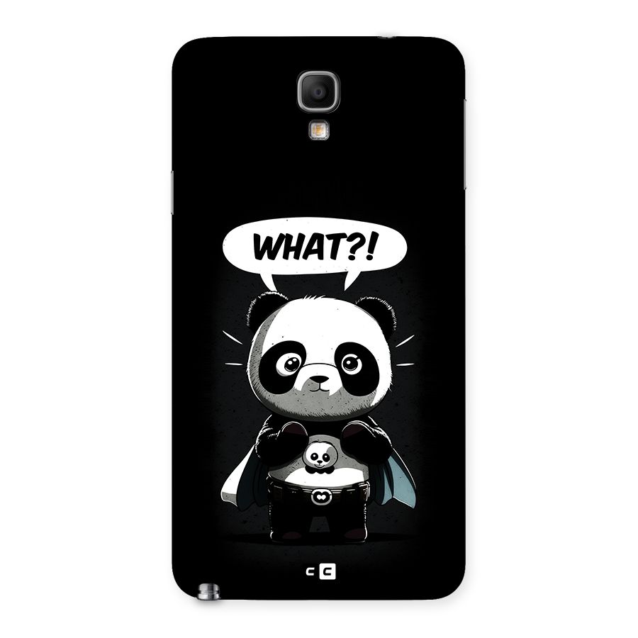 Panda What Confused Back Case for Galaxy Note 3 Neo