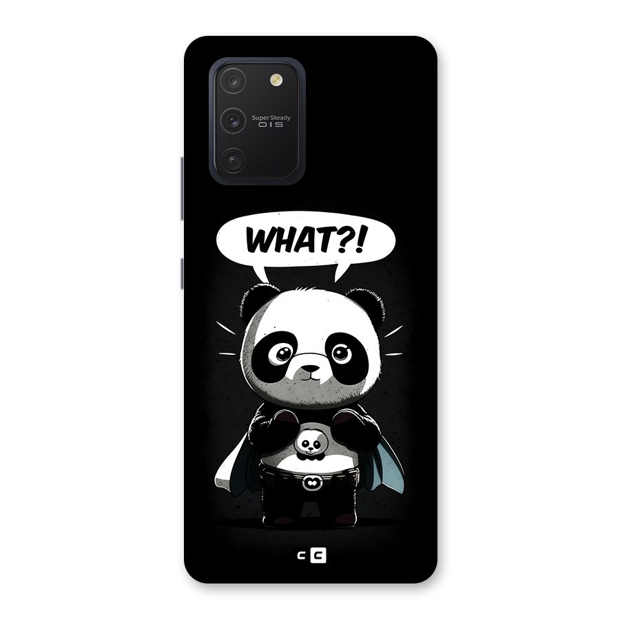 Panda What Confused Back Case for Galaxy S10 Lite