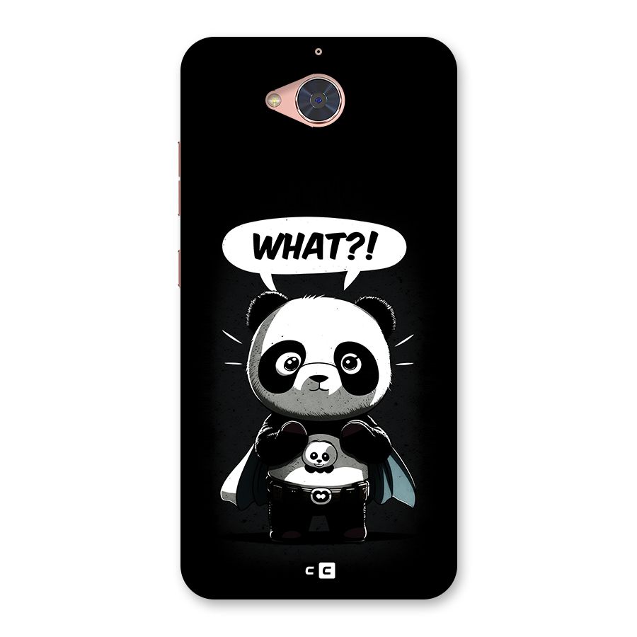 Panda What Confused Back Case for Gionee S6 Pro
